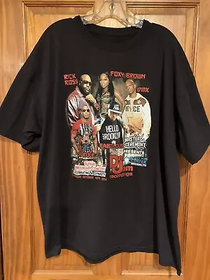 Def Jam Recordings 30th Anniversary T-Shirt 2XL • DMX Rick Ross Ja Rule + More • $59.99