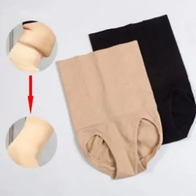 Womens Magic High Waist Slimming Underwear Knickers Briefs Firm Tummy Control • £4.94