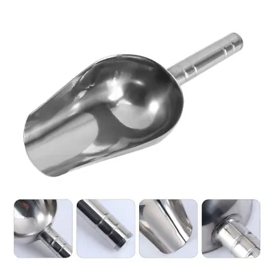  Stainless Steel Scoop Dog Food 2 Cup Litter Shovel Ice Spoon Shovel  • $9.68