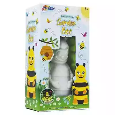 Paint Your Own Garden Bumble Bee Gnome Ornament  Decoration Kids Art Craft 0962 • £6.45