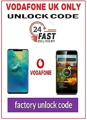 £1.75 • Buy VODAFONE UK UNLOCK CODE Sony Xperia Nokia Lumia Huawei SAMSUNG MobiWire Ayasha