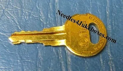 1 Seeburg Wallbox S Key S000-S999 Fits: 3W1 3W100 3WA SC & DEC Models • $14.99