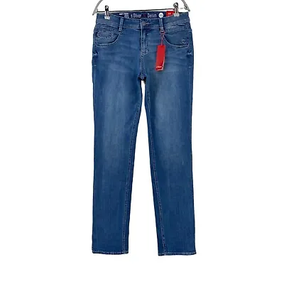 S.Oliver Women Blue Smart Regular Straight Fit Jeans EUR 38 W29 L34 • $26.19