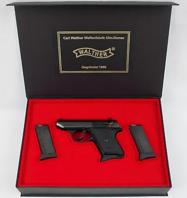 PISTOL GUN PRESENTATION CUSTOM DISPLAY CASE BOX For WALTHER TPH Cal .22LR  Ppk • $125