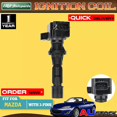 Ignition Coil For Mazda 3 MX5 CX7 6 Tribute BK BJ Ford Escape 05-13 2.0L 2.3L • $30.99