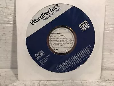 2003 Corel WordPerfect Productivity Pack PC CD ROM OEM Windows Word Perfect NOS • $15