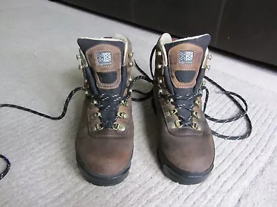 KARRIMOR EVENT Walking Hiking Trail Climbing Boots UK 6 Karrimore Vibram • £25