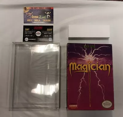 NES-Magician (Nintendo Entertainment System) BOX ONLY+FOAM+BOX PROTECTOR • $47.45