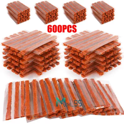 600x Self Vulcanizing Tire Plugs Rubber Tubeless Seal Patch Tyre Repair Strips • $10.69