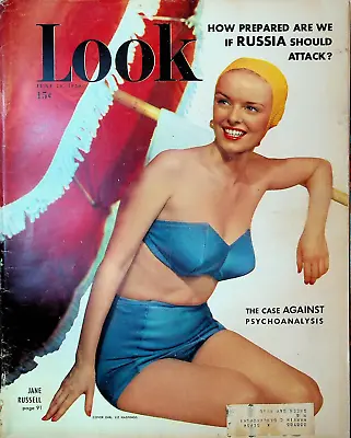Look Magazine June 20 1950 Marilyn Monroe Jane Russell Psychoanalysis • $42.22
