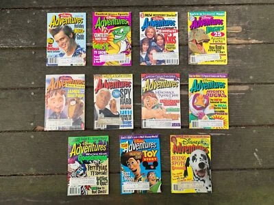 $7 • Buy YOU CHOOSE Disney Adventures Magazine 1996 MIGHTY DUCKS ACE VENTURA TOY STORY