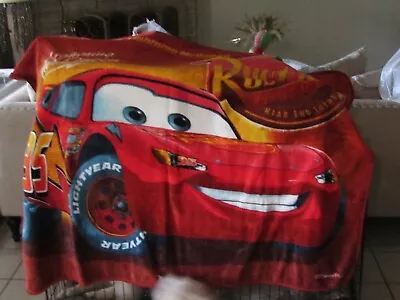 Lightning McQueen Fleece Throw • $30