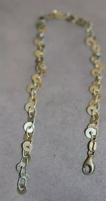 Vintage In Seattle Lot#946 925 Sterling Silver Mark Long Bracelet/anklet • $1.25