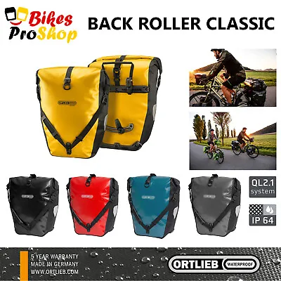 ORTLIEB Back Roller CLASSIC (Pair) - Bike Bicycle Panniers Bags GERMANY • $197.85