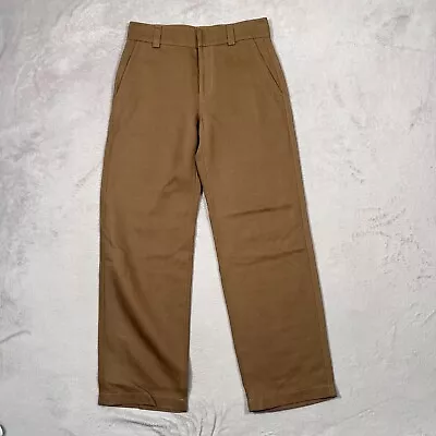 Vince Dress Pants Womens Size 6 Light Brown Linen Cotton Straight Leg 30x30 • $24.95