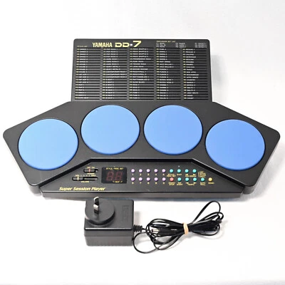 £63.55 • Buy Yamaha DD-7 Super Session Player Digital Percussion Electronic Drum Pads Synth