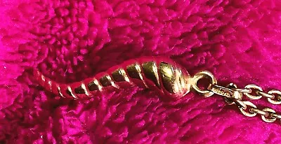 £20 • Buy Gold Horn Of Plenty With A 25” Chain