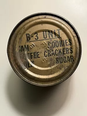 Vintage Combat C Ration B-3 Unit Sealed  • $95