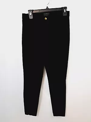 J. Crew Women’s Black Pixie Pant Stretch Legging Black Size 4R • $15.99