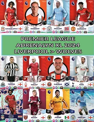 Panini Premier League Adrenalyn XL 2024 Team Cards #190 - #369 • £1.29