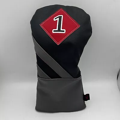 NWOT Vintage Style Callaway Golf Driver Headcover Black Gray Red • $14.99