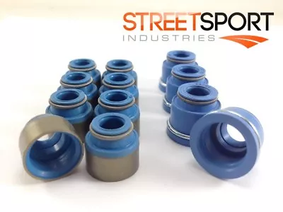 Valve Seals Fits Nissan KA24E 12V Xterra 240SX Pathfinder FKM - Set Of 12 NEW • $11.49