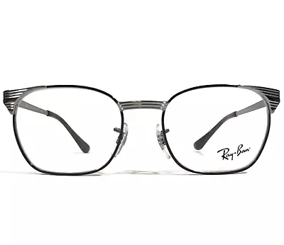 Ray-Ban Kids Eyeglasses Frames RB1051 4052 Silver Black Square 47-17-130 • $19.99