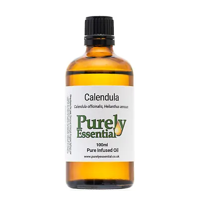 Calendula Oil Infused 50ml 100ml 500ml 100% Pure & Natural Purely Essential • £7.99