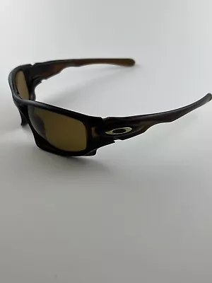 Oakley Ten X Polished Rootbeer Bronze Polarized OO9128-09 Angling Fishing Tens • $119.99