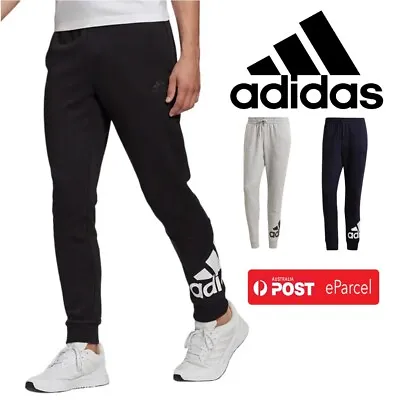 $52.24 • Buy Adidas Men's Big Logo Track Pants - Black, Navy, Grey - AU Stock