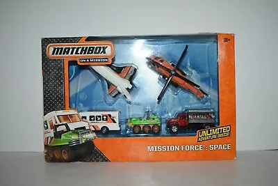 Matchbox On A Mission Force Space Set ATV 6x6 Star Shuttle Tanker 2013 MISB • $18