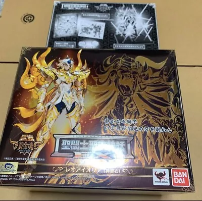 Bandai Saint Cloth Myth EX Leo Aioria God Cloth Saint Seiya Plus Bonus New • $264.34