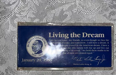 Vintage Collectible 1986 Martin Luther King Jr Coin • $129