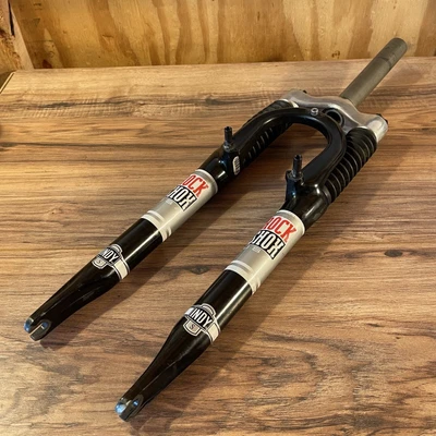 $124.99 • Buy 90s Rock Shox Indy S Suspension Fork 1 1/8 Threadless V- Brake 26 Wheel 166mm