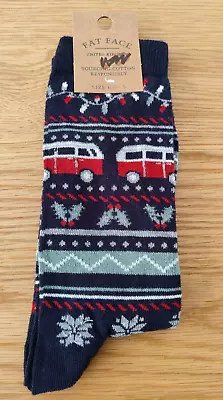 BNWT Mens Fat Face Fair Isle Camper Socks Size 6.5-9 • £5.99