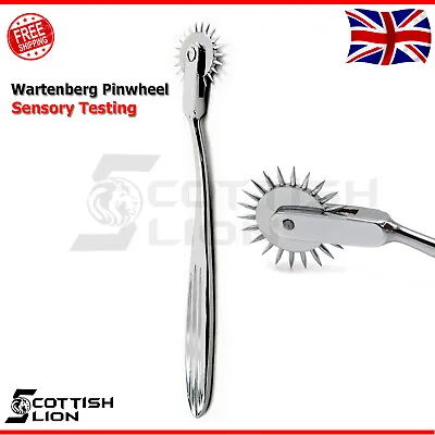 Diagnostic Medical Neurology Sensory Testing Pin Wheel Wartenberg Fetish Tools • £4.14