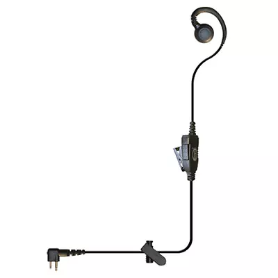 OEM® Curl-M1 Earhook Headset Earpiece Mic For Motorola CP200 BPR40 RDX Radios • $29.95