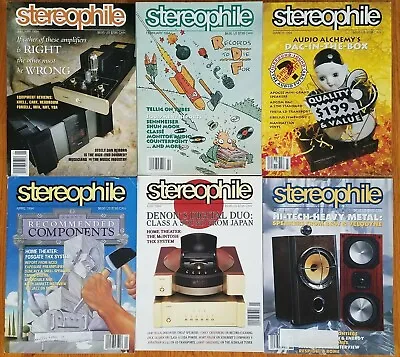 $2.95 • Buy Stereophile Magazine Issues 1991-1998; Vol. 14-21 - Audiophile Delight