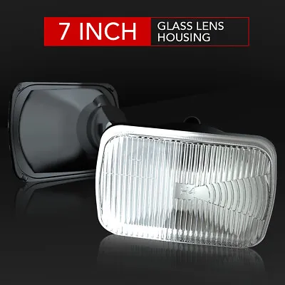 For 1986-1995 Mazda RX-7 7  Square Headlight Sealed Beam Glass Housing H6054 • $46.61
