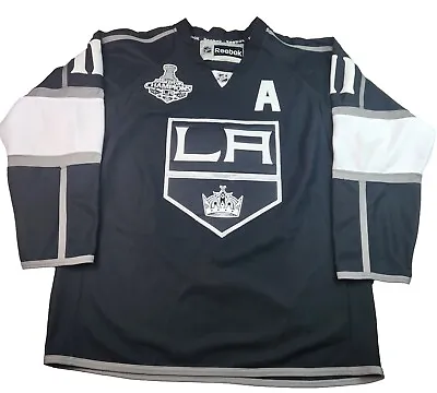 LA Kings Reebok Anze Kopitar 2012 Stanley Cup Finals Black Jersey Sz 50 CCM  • $130