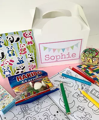 £3.95 • Buy Personalised Childrens Kids WEDDING CHRISTENING BIRTHDAY Activity Box Pack