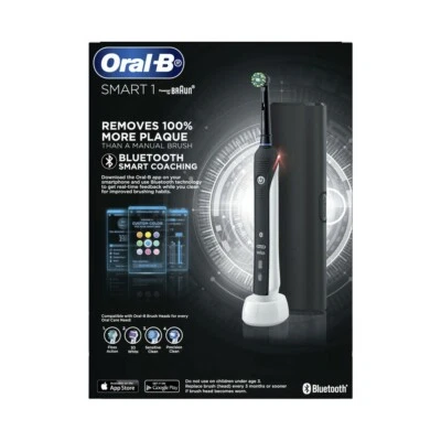 $69.95 • Buy Braun Oral-B Smart-1 Electric Rechargeable Toothbrush & Travel Case