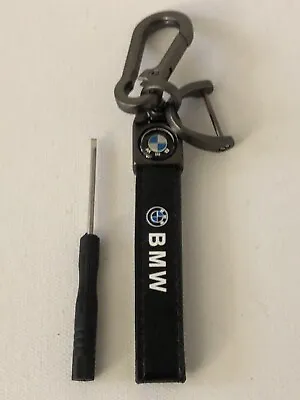Leather Lanyard Keychain For BMW • $15