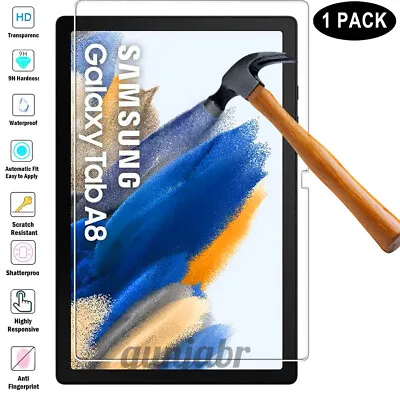 £5.99 • Buy For Samsung Galaxy  Tempered Glass Tab A8 10.5  X200 X205 2022 Screen Protector