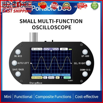 £23.52 • Buy Handheld Oscilloscope 2.4inch TFT Screen For Electronic Repair DIY