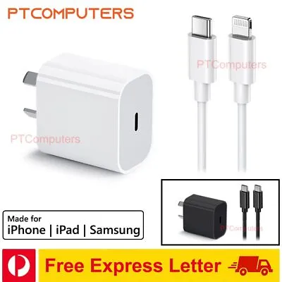 20W USB Type-C Wall Adapter Fast Charger PD Power For IPhone 15 14 13 Pro IPad • $10.85