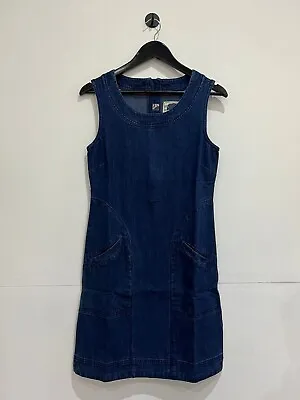 £15.99 • Buy Ex White Stuff Women's Denim Pinaafore Dress In Blue -Slightly Imperfect