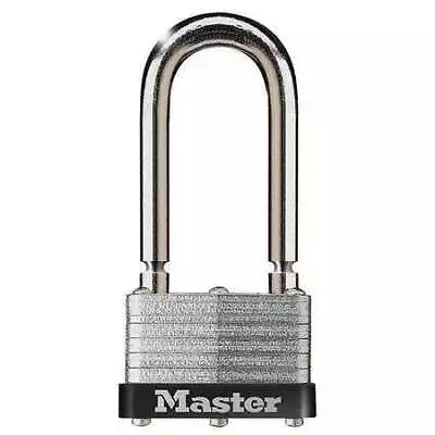 Master Lock 500Kabrklh Padlock Keyed Alike Breakaway Shackle Square Steel • $13.69