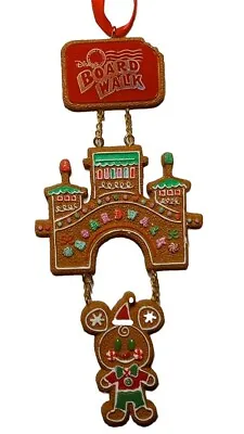 Walt Disney World Boardwalk Resort Gingerbread Mickey Mouse Ornament 2023 NEW • $29.99