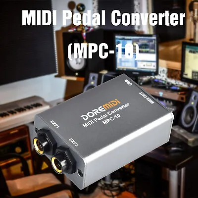 DOREMiDi MIDI Expression Pedal Converter Switch Pedal Sustain Pedal Expander • $49.99